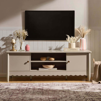 DUS-CC2-03945 Grade-C1 Dusk Betty Tv Unit for TVs up to 60" - Taupe RRP £159.00