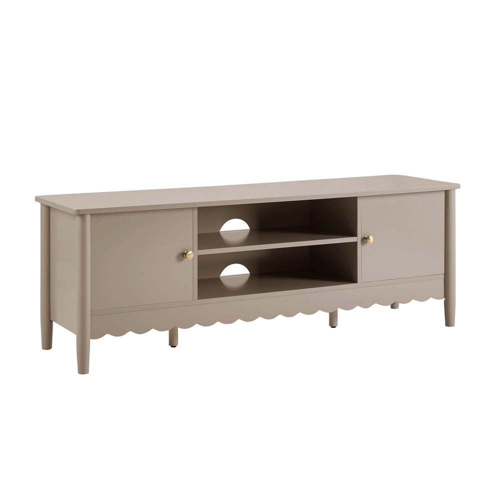 DUS-CC2-03945 Grade-C1 Dusk Betty Tv Unit for TVs up to 60" - Taupe RRP £159.00