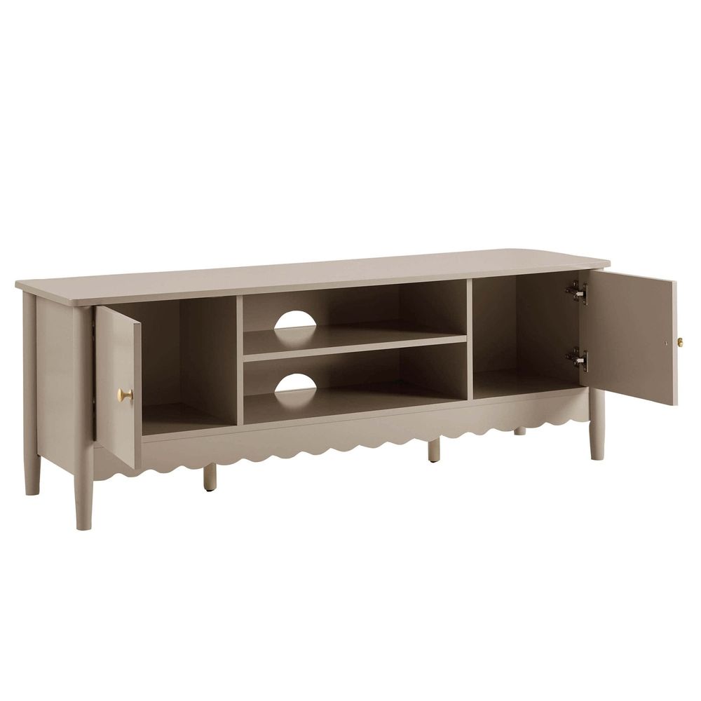 DUS-CC2-03945 Grade-C1 Dusk Betty Tv Unit for TVs up to 60" - Taupe RRP £159.00