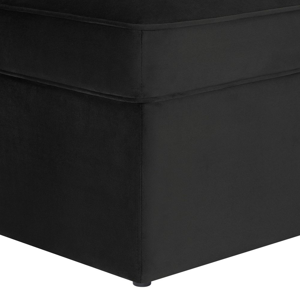 DUS-CC2-03994 Grade-B Dusk Soho Ottoman Storage Pouffe - Ink RRP £199.00