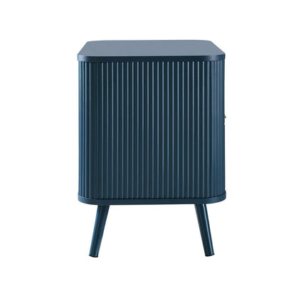 DUS-CC2-04068 Grade-B Dusk Hattie 2 Drawer Bedside Table - Teal RRP £139.00