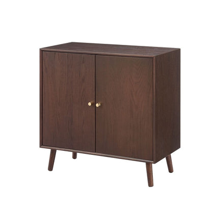 DUS-CC2-04459 Grade-B Dusk Heidi Oak 2 Door Sideboard - Walnut RRP £259.00