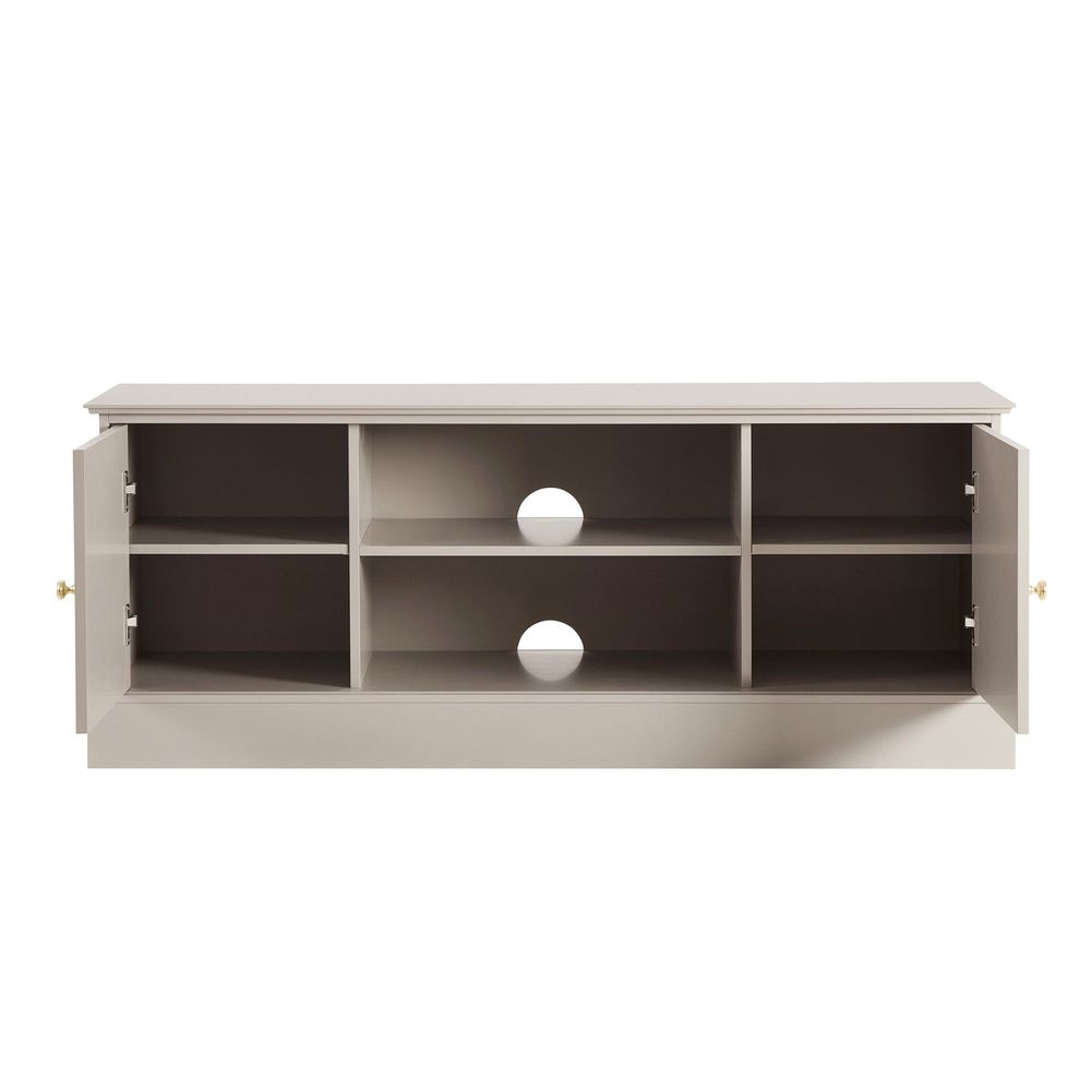 DUS-CC2-04733 Grade-B Dusk Ruby TV Unit for TVs up to 60" - Taupe RRP £199.00