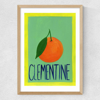 EAS-CCG-00026 Grade-C0 East End Prints East End Prints Clementine by Susie Miller 30x40 Black Framed Art Print RRP £60.00