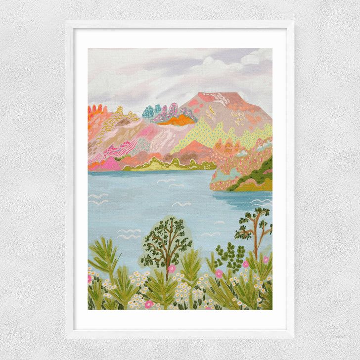 EAS-CCG-00041 Grade-C0 East End Prints East End Prints Sendu by Kartika Paramita Studio 40x50 Oak Framed Art Print RRP £85.00