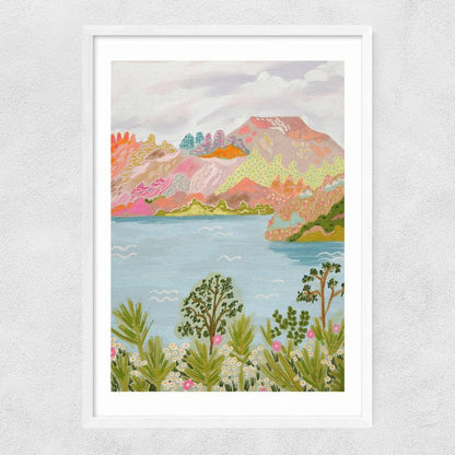 EAS-CCG-00041 Grade-C0 East End Prints East End Prints Sendu by Kartika Paramita Studio 40x50 Oak Framed Art Print RRP £85.00