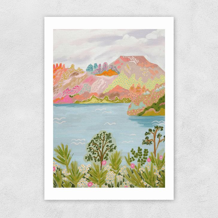 EAS-CCG-00041 Grade-C0 East End Prints East End Prints Sendu by Kartika Paramita Studio 40x50 Oak Framed Art Print RRP £85.00
