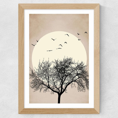 EAS-CCG-00042 Grade-C0 East End Prints East End Prints Dreamers (Bright) by Kubistika 25x30 Black Framed Art Print RRP £50.00