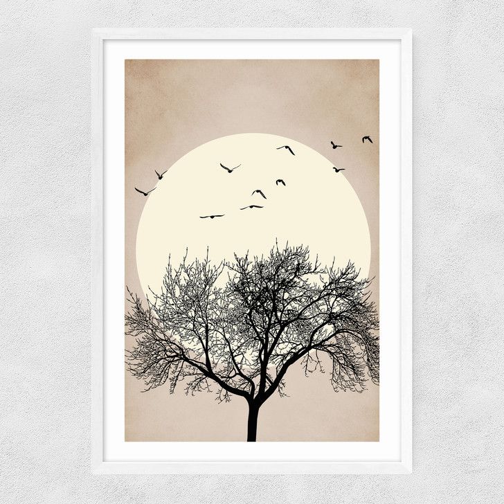 EAS-CCG-00042 Grade-C0 East End Prints East End Prints Dreamers (Bright) by Kubistika 25x30 Black Framed Art Print RRP £50.00