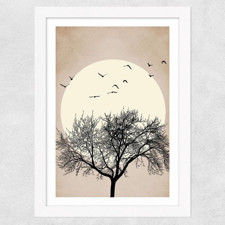 EAS-CCG-00042 Grade-C0 East End Prints East End Prints Dreamers (Bright) by Kubistika 25x30 Black Framed Art Print RRP £50.00