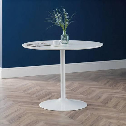 FIK-NEW-00053 Grade-C0 Fika Interiors Habitat Lance Dining Table White RRP £175.00