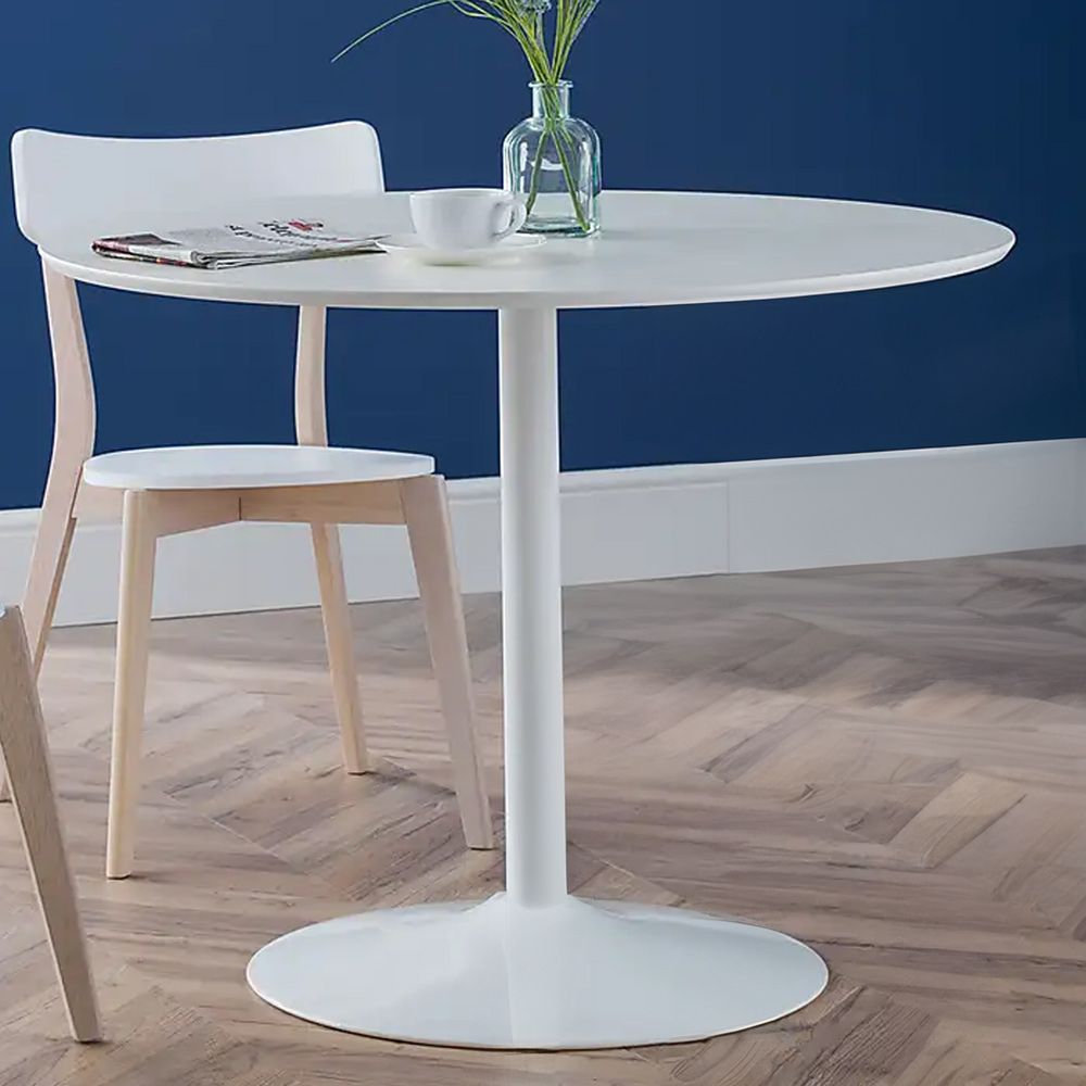 FIK-NEW-00063 Grade-C0 Fika Interiors Habitat Lance Dining Table White RRP £175.00