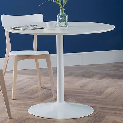 FIK-NEW-00192 Grade-C0 Fika Interiors Habitat Lance Dining Table White RRP £175.00