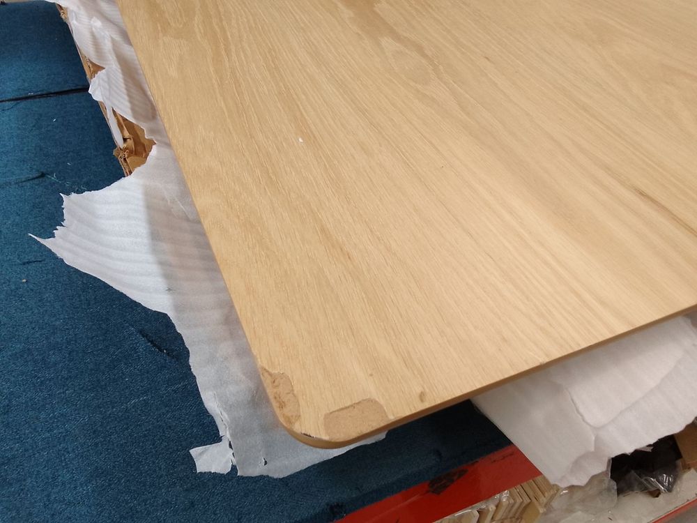 DUS-CC2-03387 Grade-BER Dusk Heidi 4-8 Seater Extendable Dining Table - Natural RRP £404.00