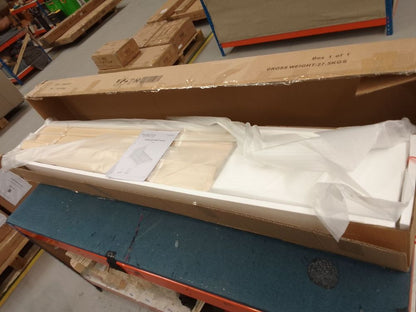 DUS-CC2-03285 Grade-C3 Dusk Dartmouth Bed Frame - Taupe - Double RRP £199.00