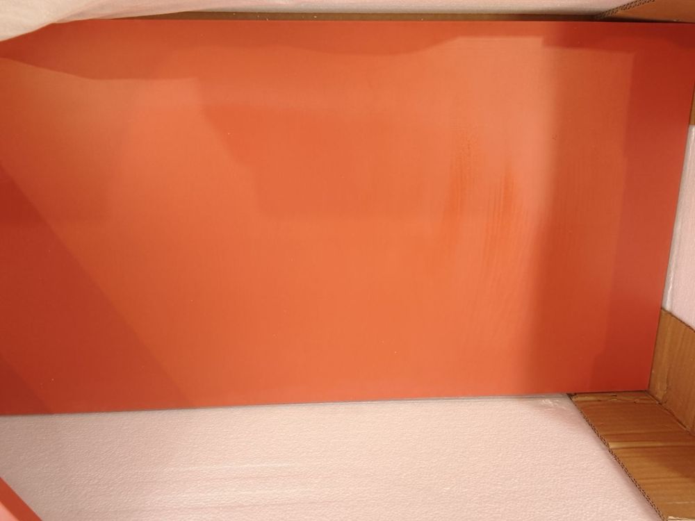 DUS-CC2-04389 Grade-C1 Dusk Rachel Arch Front 3 Drawer Chest - Terracotta RRP £149.00