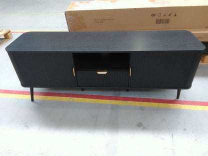 DUS-CC2-05000 Grade-C3 Dusk Hattie TV Unit for TVs up to 65" - Black RRP £219.00