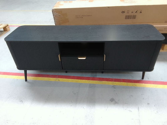 DUS-CC2-05000 Grade-C3 Dusk Hattie TV Unit for TVs up to 65" - Black RRP £219.00