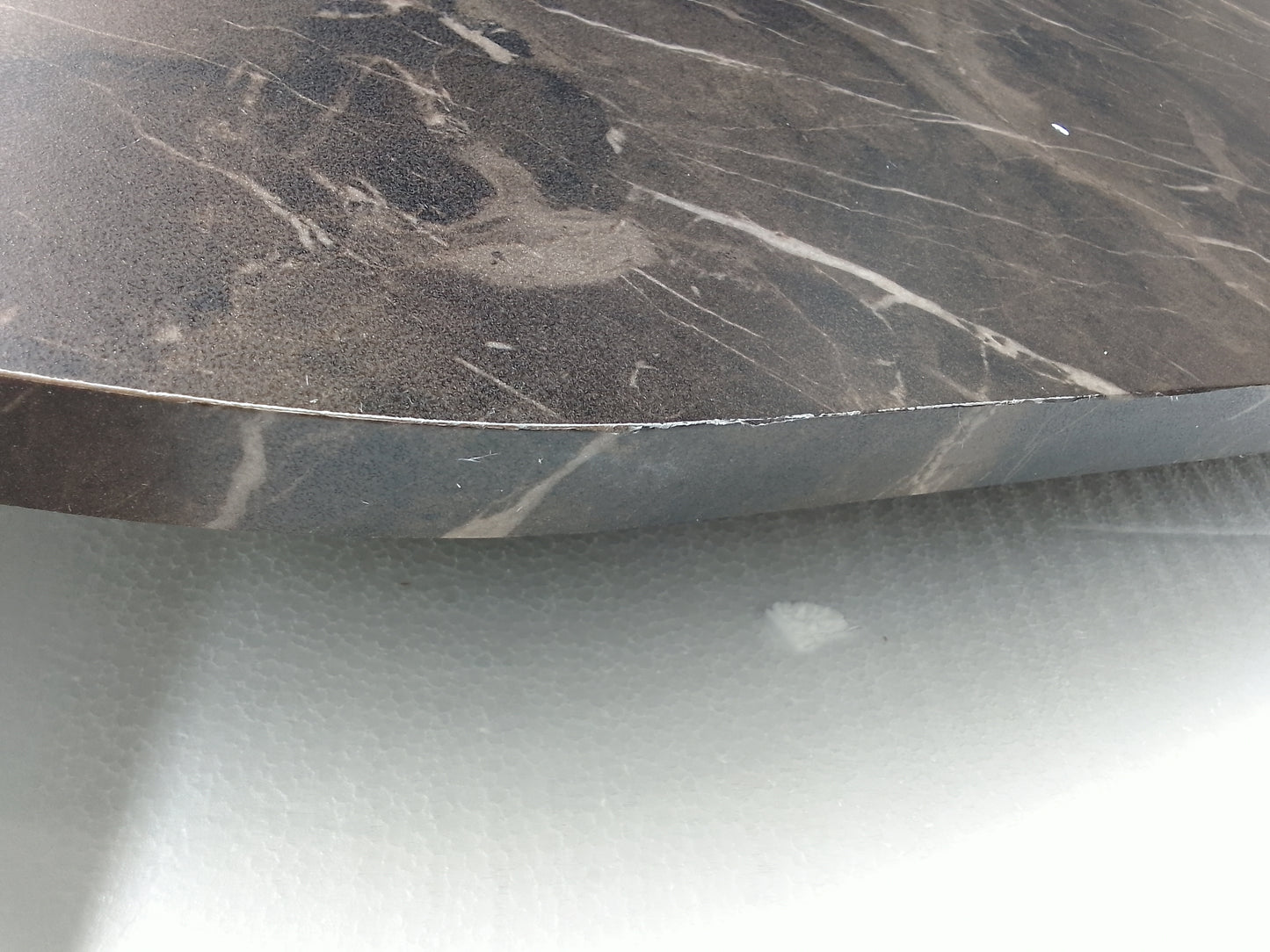DUS-CC2-04035 Grade-C1 Dusk Azra Nesting Coffee Tables - Brown Marble Effect RRP £199.00