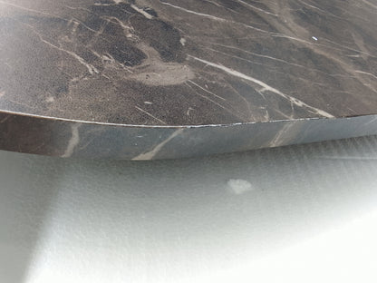 DUS-CC2-04035 Grade-C1 Dusk Azra Nesting Coffee Tables - Brown Marble Effect RRP £199.00