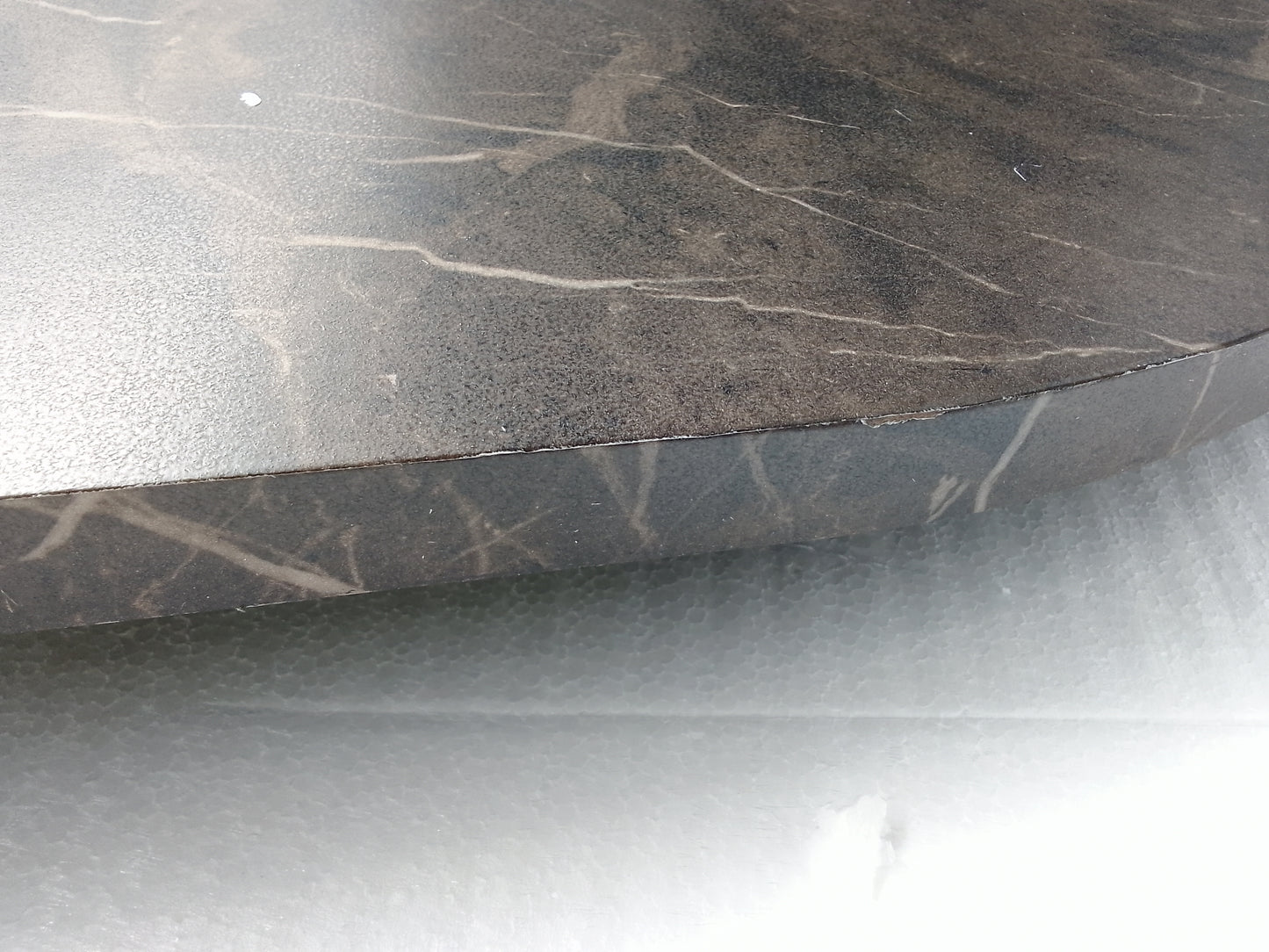 DUS-CC2-04035 Grade-C1 Dusk Azra Nesting Coffee Tables - Brown Marble Effect RRP £199.00