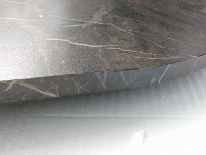 DUS-CC2-04035 Grade-C1 Dusk Azra Nesting Coffee Tables - Brown Marble Effect RRP £199.00