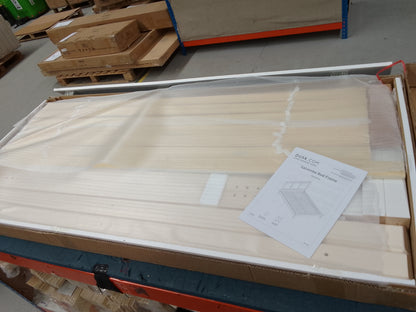 DUS-CC2-05152 Grade-B Dusk Salcombe Wooden Bed Frame King Size in Stone RRP £239.00
