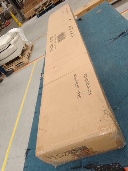 DUS-CC2-05357 Grade-B Dusk Dartmouth Double Bed Frame - White RRP £199.00
