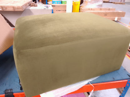 DUS-CC2-08024 Grade-B Dusk Chicago Pouffe - Rich Green RRP £199.00