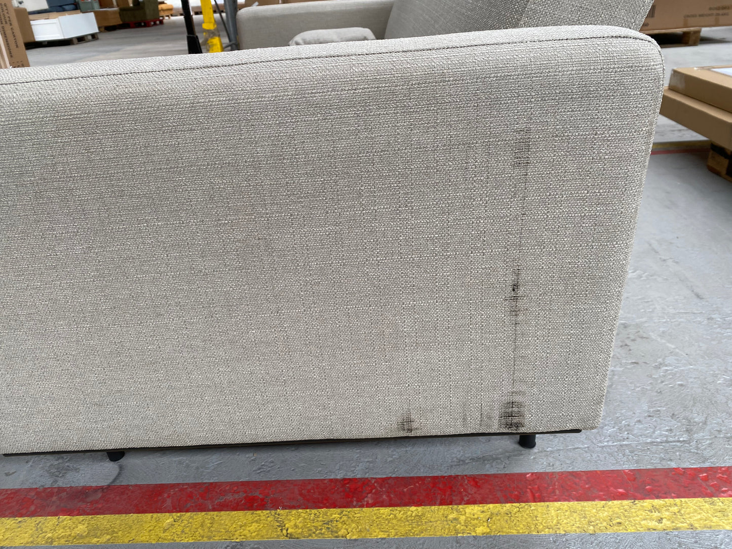 DUS-CC2-04154 Grade-C3 Dusk Hudson Click Clack Sofa Bed - Stone Grey RRP £339.00