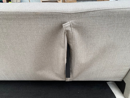 DUS-CC2-04154 Grade-C3 Dusk Hudson Click Clack Sofa Bed - Stone Grey RRP £339.00