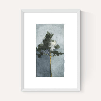 EAS-CCG-00067 Grade-C0 East End Prints East End Prints The Pine III by Jörgen Hansson 40x50 Black Framed Art Print RRP £85.00