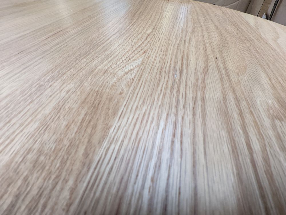 DUS-CC2-00876 Grade-C3 Dusk Heidi Solid Oak Oval 6-8 Seater Dining Table - Natural RRP £439.00