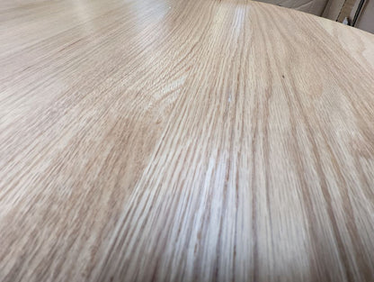 DUS-CC2-00876 Grade-C3 Dusk Heidi Solid Oak Oval 6-8 Seater Dining Table - Natural RRP £439.00