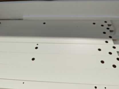 DUS-CC2-02785 Grade-C1 Dusk Poppy 5 Drawer Chest - Cream RRP £199.00