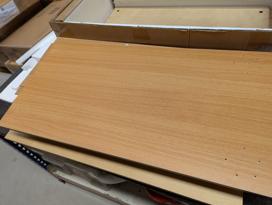 DUS-CC2-03983 Grade-C1 Dusk Heidi Oak 3 Drawer Chest - Light Wood RRP £249.00