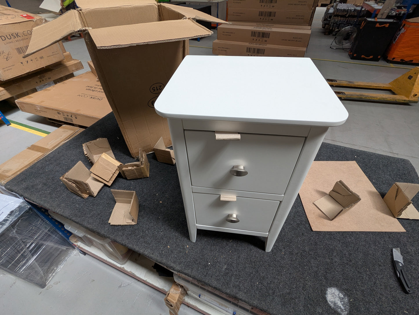 Lot of 12 x Roseland Furniture items grade-C3 Damaged repairable RRP £3314.40