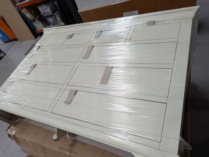 Lot of 3 x Roseland Furniture Colette 4 Over 6 Chest Of Drawers grade-C3 Damaged repairable RRP £1889.85
