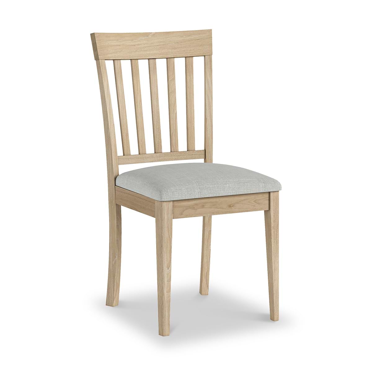ROS-OUT-00177 Grade-C1 Roseland Furniture Riley Oak Dining Chair RRP £79.95