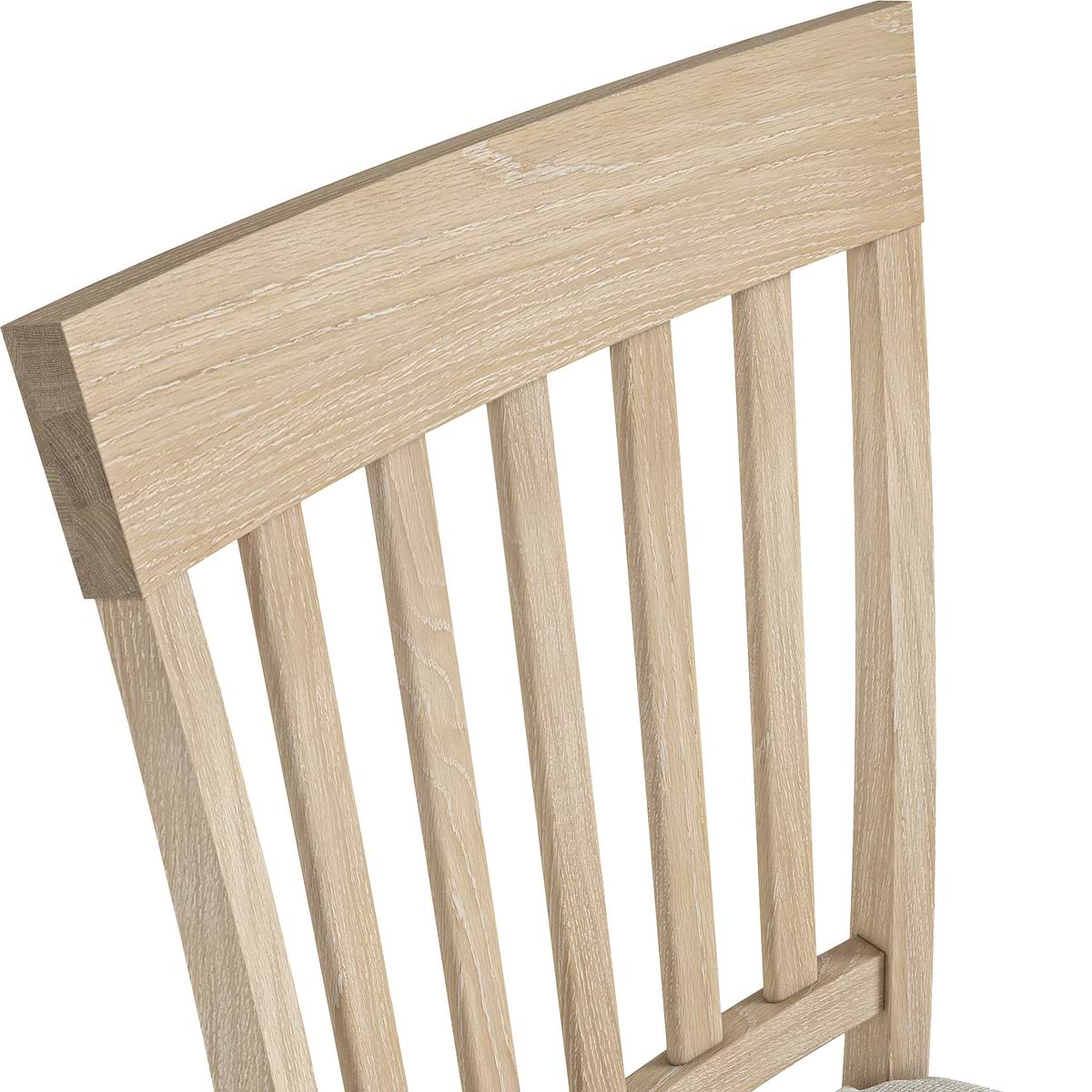 ROS-OUT-00177 Grade-C1 Roseland Furniture Riley Oak Dining Chair RRP £79.95