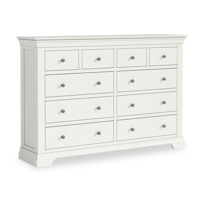 Lot of 3 x Roseland Furniture Colette 4 Over 6 Chest Of Drawers grade-C3 Damaged repairable RRP £1889.85