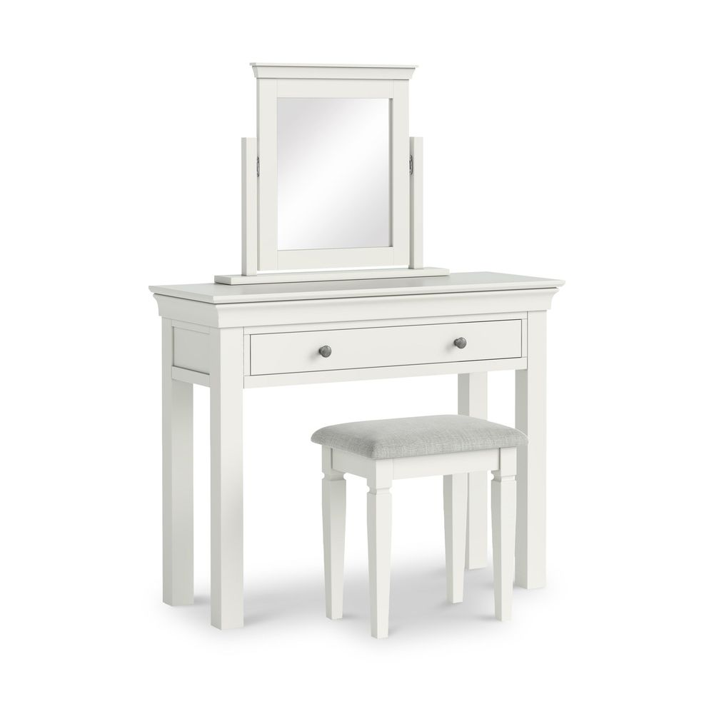 ROS-OUT-00049 Grade-C1 Roseland Furniture Colette Dressing Table Set RRP £299.95