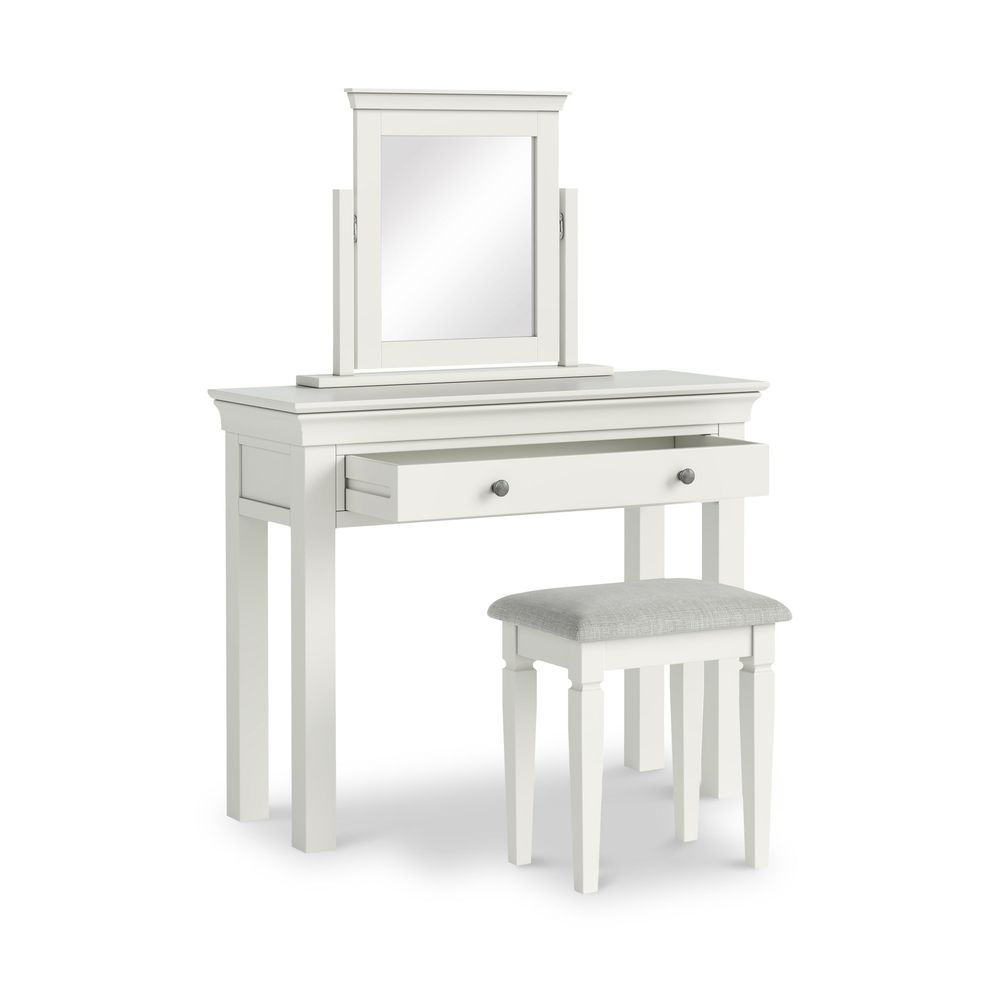 ROS-OUT-00049 Grade-C1 Roseland Furniture Colette Dressing Table Set RRP £299.95
