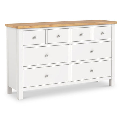 ROS-OUT-00175 Grade-C3 Roseland Furniture Farrow XL 8 Drawer Chest RRP £534.95