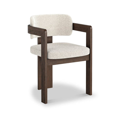 ROS-OUT-00181 Grade-C0 Roseland Furniture Mylor Oak Dining Chair RRP £179.95