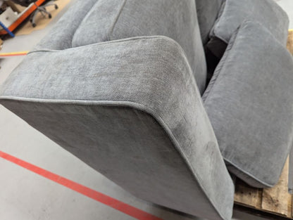DUS-CC2-01274 Grade-C3 Dusk Soho 2 Seater Sofa - Grey RRP £459.00
