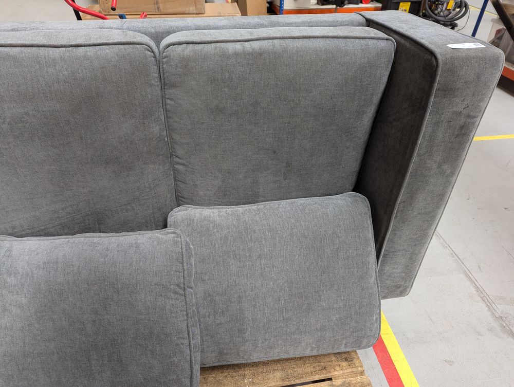 DUS-CC2-01274 Grade-C3 Dusk Soho 2 Seater Sofa - Grey RRP £459.00