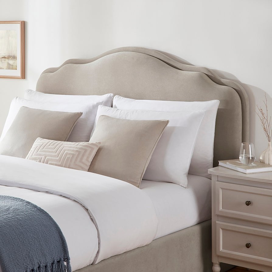 Dusk Grade B Wiltshire Stone Matte Velvet Small Double Ottoman Storage Bed RRP £379