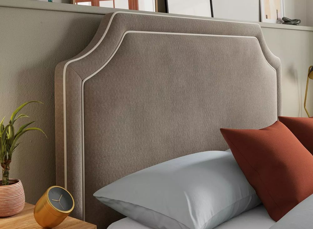 Dreams Silentnight Grade B Holden Woven Grey King Size Ottoman Storage Bed RRP £699