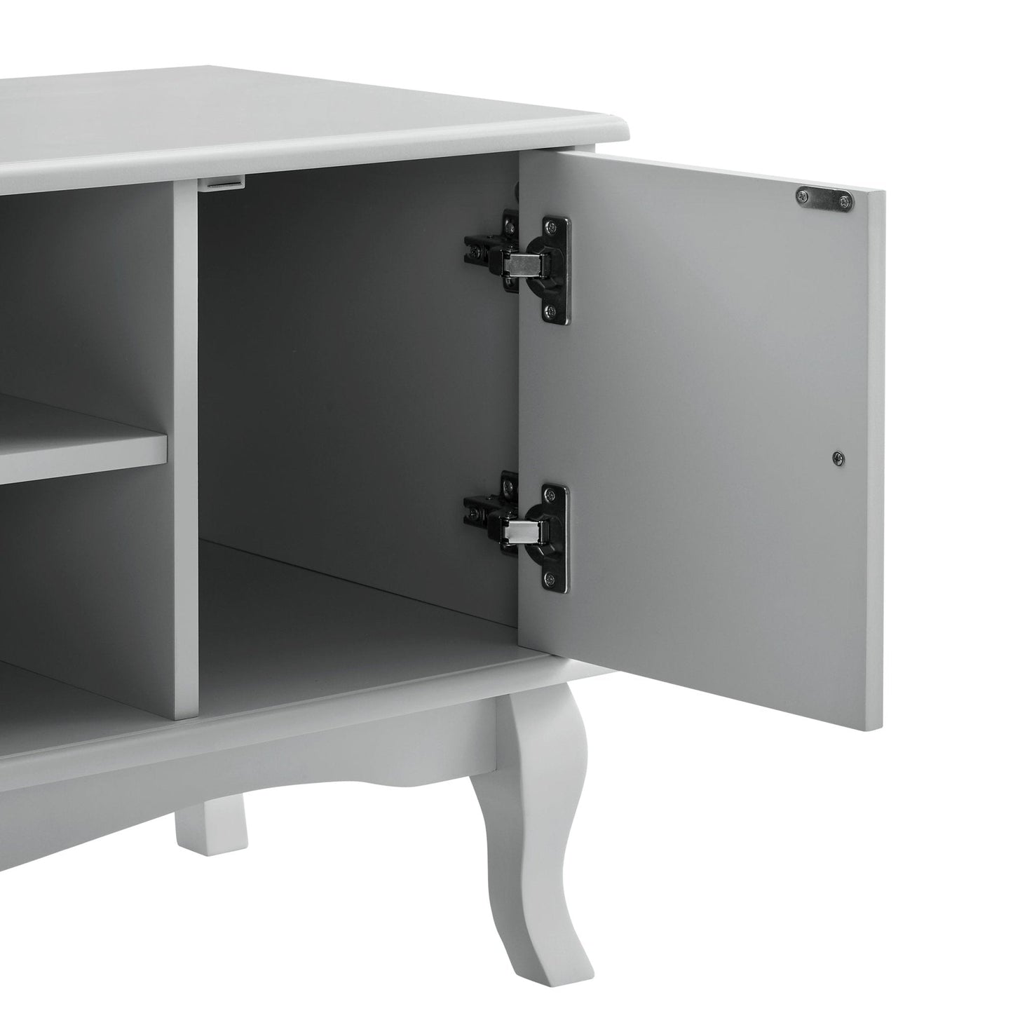 DUS-CC2-00059 Grade-B Dusk Amelie TV Unit - Light Grey RRP £104.00